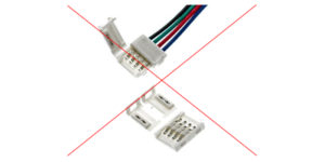 LED-Streifen Stecker & Steckverbinder
